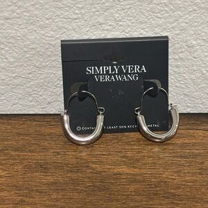 Simply Vera Vera Wang Silver Tone Earrings